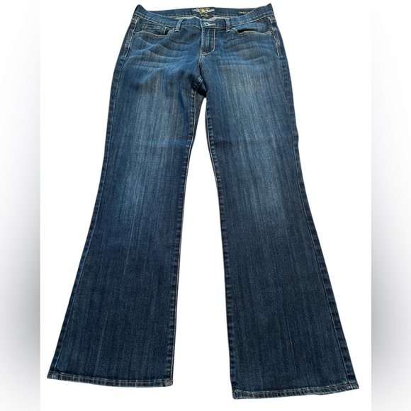 Lucky Brand Denim - Lucky Brand Sweet N Low Bootcut Jeans Sz 8/29 Dark Blue Low Rise Stretchy Denim